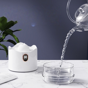<span class=keywords><strong>Mini</strong></span> humidificateur et diffuseur d'aromathérapie MQ avec veilleuse <span class=keywords><strong>LED</strong></span>, brume froide silencieuse, contrôle à 3 niveaux, portable pour la maison, le bureau et la voiture - Product Image 3