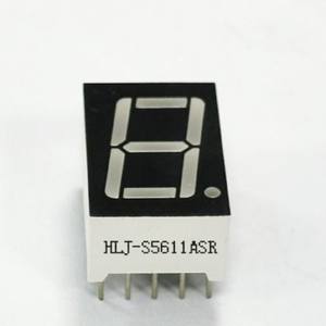 Pantalla LED de un Solo Dígito Superbrillante 5611 de 0.56 Pulgadas, Luz Roja/Azul de Alta Intensidad, Ánodo/Cátodo Común - Product Image 3