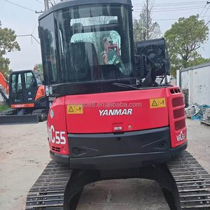 Originele Japan Gebruikte Yanmar Vio55 Hoge Kwaliteit 5,5ton Rupsgraafmachine 2022 Model Kerncomponenten Motor Versnellingsbak Pomp & Plc - Product Image 6