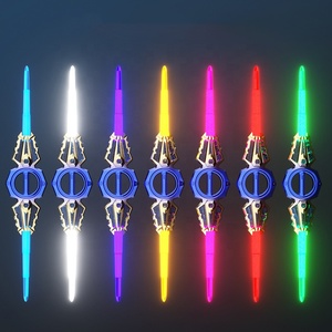Nuevo Diseño de Sable de Luz de Doble Hoja, Juguetes Luminosos, Sable de Luz de Doble Filo para Niños, Regalos de Cumpleaños - Product Image 1