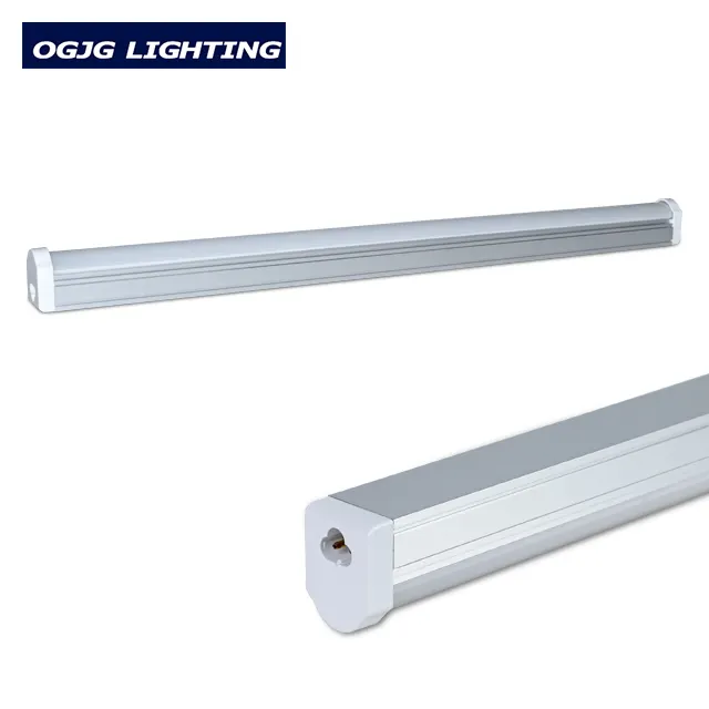 OGJG Energy Saving Replace T5 T8 Fluorescent Luminaire Indoor Commercial 2ft 4ft 5ft Connectable Single Tube Led Light