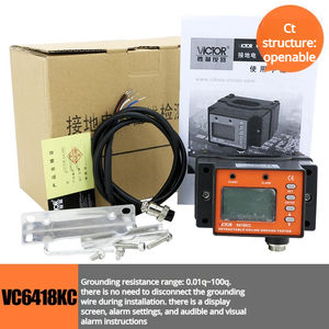 VICTOR VC6418C เครื่องทดสอบความต้านทานดิน, เครื่องทดสอบความต้านทาน, เครื่องตรวจจับการป้องกันฟ้าผ่าและความปลอดภัย - Product Image 4