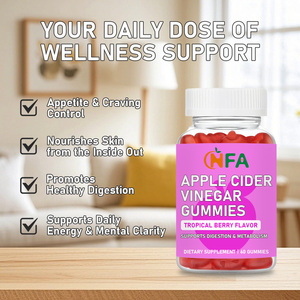 Gomitas de Vinagre de Sidra de Manzana ODM OEM con Vitamina B, Yodo y Folato, Favorecen un Peso Saludable, Control del Apetito, Digestión y Energía - Product Image 2