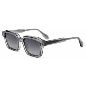 Nuovi <span class=keywords><strong>Occhiali</strong></span> da Sole di Lusso Streetwear in Acetato Trasparente CAT3 con <span class=keywords><strong>Lenti</strong></span> TAC UV400 e Logo Personalizzato in Metallo - Product Image 1