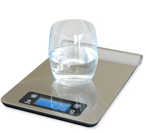 เครื่องชั่งอาหารดิจิตอลสแตนเลสสำหรับครัวเรือน พร้อมจอ LCD ราคาโรงงาน - Product Image 5