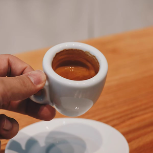 Juego de platillos de taza de espresso italiano, vaso grueso de cerámica de lujo de 50ml para café con leche - Product Image 6