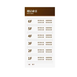 Letreros de Suelo Personalizados con Logotipo 33, Paneles de Acrílico y Aluminio Extraíbles, Señalización para Oficina - Product Image 2