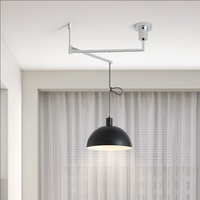 Lustre amovible rétro scandinave Bauhaus Simple Study Island Restaurant bar Swing Arm Lustre créatif télescopique