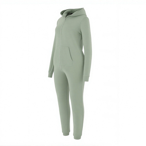 Hongbo nuova tuta invernale da <span class=keywords><strong>uomo</strong></span> tuta da <span class=keywords><strong>donna</strong></span> con cappuccio tinta tinta a 2 vie con cerniera personalizzata per adulti per <span class=keywords><strong>donna</strong></span> <span class=keywords><strong>uomo</strong></span> - Product Image 4