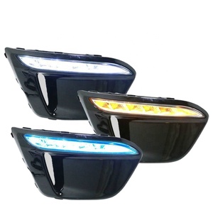 Đối Với KIA RIO X-Line 2018 2019 LED <span class=keywords><strong>DRL</strong></span> Đèn Pha Đèn Chạy Ban Ngày Đèn Sương Mù Đèn Sương Mù Đèn Sương Mù Phiên Bản Tiếng Nga - Product Image 1