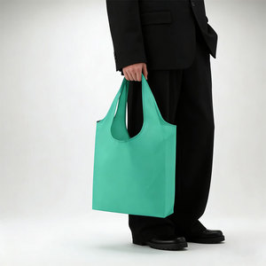 Rumyve Reusable Grocery Bags,Folding Shopping Bags,Waterproof Tote - View #3