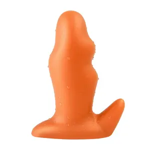 Gros Adulte Flexible Silicone Anal Butt Plug Énorme Jouet Sexuel pour Femmes et Hommes de Qualité Médicale