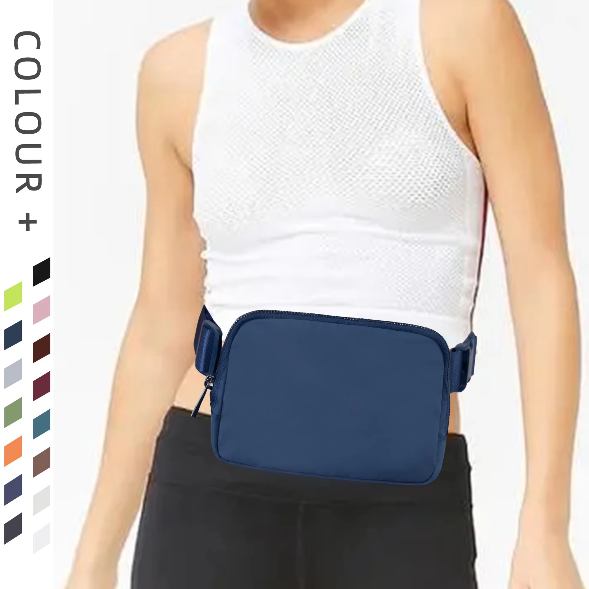 Stock Multi-Colors Casual Running Waist Pouch