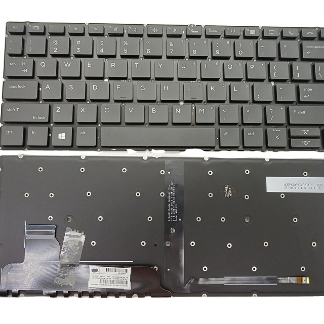 New Computer Repair Replacement Black Color Laptop Keyboard for 830 G6 X360 US Layout Notebook Keyboard with Backlit