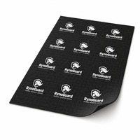 Peredam Suara Butyl Bersertifikasi IATF 16949 Tebal 2mm Ukuran 500x800mm Alas Peredam Getaran Mobil Anti Guncangan Grosir Pabrik