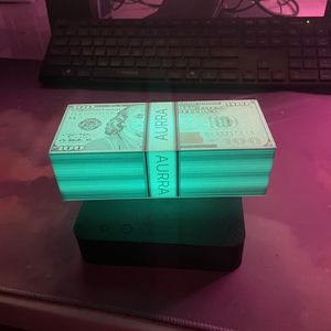 Lampe LED à lévitation magnétique à intensité variable avec télécommande, motif Dollar US GTA Grand Theft Auto Vice City, pour ambiance de jeu et veilleuse d'intérieur - Product Image 4