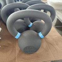 Kettlebell en fonte de qualité supérieure pour la musculation, équipement de salle de sport à domicile, accessoires de fitness en stock pour l'exercice