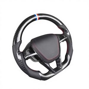 Volant de course sport en fibre de carbone véritable personnalisé pour <span class=keywords><strong>Ford</strong></span> Trim EcoBoost GT/Shelby GT350/Focus 2013 2014 2015 2016 2018 - Product Image 6