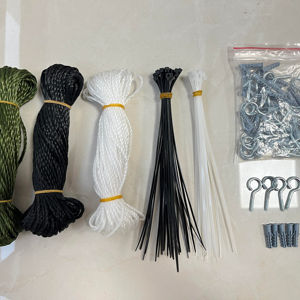 Recintos DE SEGURIDAD PARA GATOS reforzados con alambre de acero Red de protección para gatos Vallas de red para balcón - Product Image 5