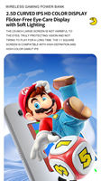 2026 Neues Produkt 2-in-1 Gaming Powerbank 20W/15W Kabelloses Laden Typ-C Magnetisches Ladegerät Li-Polymer Tragbar für iPhone