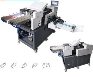 Otomatik yüksek hızlı A3 çapraz kağıt katlama makinesi, kağıt klasör makinesi