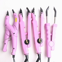 XUCHANG HARMONY 12 Styles Outils de pose d'extensions capillaires en kératine en plastique à température réglable Connecteur de fusion à pointe en K pour fusion thermique des cheveux