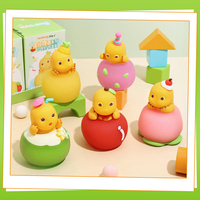 Boîte-cadeau de veilleuse en PVC de la série Nailong Colorful Story pour les surprises d'anniversaire et de Noël, décoration d'intérieur pour adolescents et adultes