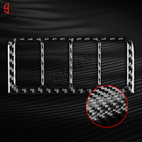 Autocollant en fibre de carbone pour Acura TSX 2004 2005 2006 2007 2008 Accessoires