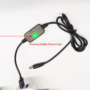 यूएसबी 5V करने के लिए 4.2V 8.4V 12.6V डीसी <span class=keywords><strong>3.5mm</strong></span> 5.5mm चार्जर एडाप्टर केबल मजबूत प्रकाश टॉर्च हेडलाइट चार्ज केबल 18650 विशेष - Product Image 4