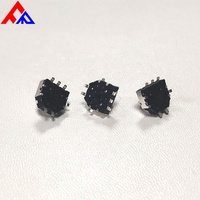 Mini encodeur rotatif incrémental à 5 broches à 360 degrés EC07 avec arbre isolé, interrupteur à bouton-poussoir encodeur 3-5V pour appareils portables intelligents