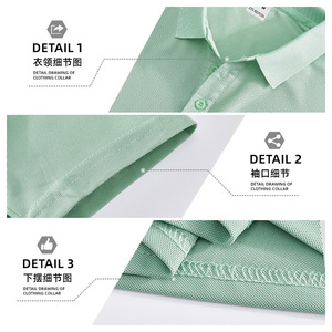 Polo à manches courtes pour homme, style américain, gris uni, séchage rapide, décontracté, pour affaires - Product Image 5