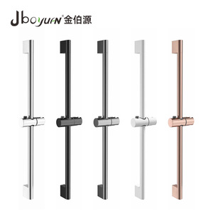Jboyun Stainless Steel <b>Shower</b> <b>Head</b> Holder Adjustable Modern Bathroom Fixture Straight Design 621102 - Product Image 1