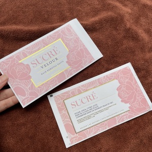 Venta al por mayor etiqueta impresa personalizada película laminación círculo redondo hoja dorada 3D logotipo <span class=keywords><strong>de</strong></span> la marca pegatinas para pequeñas empresas - Product Image 4