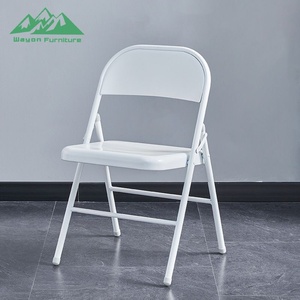 <span class=keywords><strong>Sedia</strong></span> da <span class=keywords><strong>Giardino</strong></span> Pieghevole Wayon in Metallo Nero con <span class=keywords><strong>Cuscino</strong></span> Grigio, Arredo Esterno Portatile per Patio, Prato e Bordo Piscina - Product Image 3