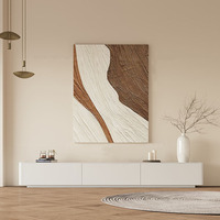 Meuble TV minimaliste, nouveau modèle, Design en bois massif, prix de gros, meuble TV pour salon