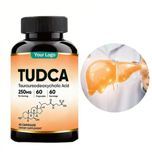 Cápsulas de TUDCA/Ácido Tauroursodesoxicólico OEM 500mg, Fibra Dietética, Precio, Suplementos para la Desintoxicación y Limpieza del Hígado, TUDCA para el Hígado - Product Image 1