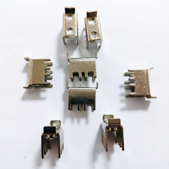 PCB Soldering Terminal, Stamped PCB Terminal, Brass/Phosphor Bronze, Custom Tolerance & Plating