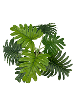 TREESMAS XPZ012 Plantes artificielles Monstera vertes en bonsaï 60x50cm en plastique, designs personnalisés, décoration intérieure/extérieure, Chine