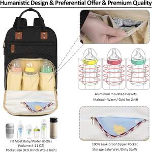 Hot Sale Logo Custom <b>Baby</b> <b>Bags</b> for Mom Nappy <b>Bag</b> Mommy Maternity Packages Pregnant Women Diaper <b>Bag</b> Backpack - Product Image 2