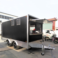 Four électrique mobile pouces, remorque pour aliments, four à Pizza, nourriture chinoise, barbecue, camion de restauration rapide, à vente
