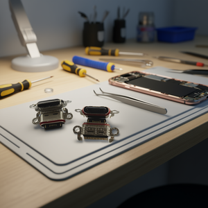 Cables Flexibles para Teléfono Móvil con Conector de Carga Tipo C CC67 para Oppo Reno 10 Pro - Product Image 3