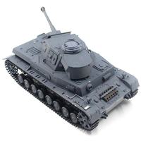 Henglong 3859-1 Char allemand IV F2 1/16 Panzer IV F2 Type Modèle de char RC 2.4Ghz IR+BB Jouets télécommandés DIY