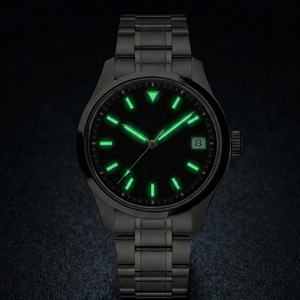 Reloj de Pulsera de Acero Inoxidable para Hombre de Negocios de Lujo con Logotipo de Marca Personalizado OEM, Fabricante de Relojes Mecánicos Automáticos Miyota 9015 - Product Image 3