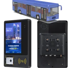 Pos android billetterie d'autobus terminal électronique dispositif de paiement d'autobus scolaire validador puce emv lecteur logiciel