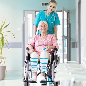 Alat Pencegah <span class=keywords><strong>DVT</strong></span> CRYOPUSH 2025, Pemijat Kaki Kompresi Udara, Selongsong Kaki Kelas II, Tekanan 100-240mmHg, Bersertifikasi CE ISO - Product Image 6