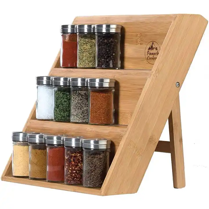 high quality large kitchen bamboo spice