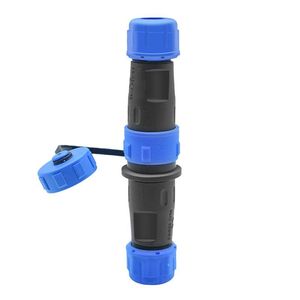 Conector LED para Exteriores IP67 Resistente al Agua con <span class=keywords><strong>Contactos</strong></span> <span class=keywords><strong>de</strong></span> Cobre y Carcasa <span class=keywords><strong>de</strong></span> Plástico, Junta <span class=keywords><strong>de</strong></span> Brida con Tuerca <span class=keywords><strong>de</strong></span> Acoplamiento - Product Image 3