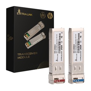 Extralink SFP + 10G SFP + WDM โมดูล EX.28662 10Gbps 1270/1330nm โหมดเดียวรับประกัน2กม. 1ปี - Product Image 1