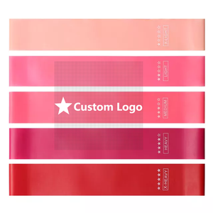 สินค้าใหม่ ขายส่ง สายรัดออกกำลังกายแบบพิมพ์ลายตามสั่ง สายรัดออกกำลังกายพร้อมโลโก้ - Product Image 4