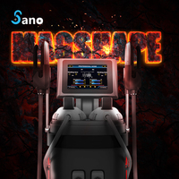 Vente en gros ems 4 poignées machine à sculpter ems rf 7 tesla bodi sculpter le corps amincissant façonner la machine de construction musculaire